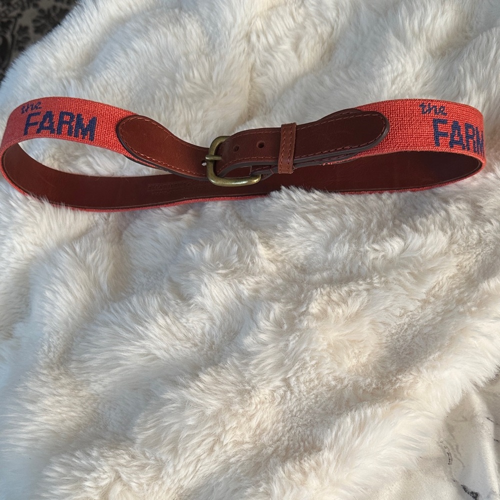 Smathers&Branson Embroidered belt